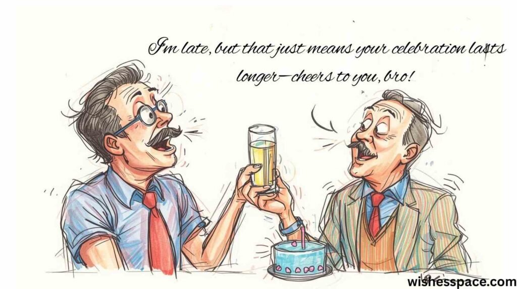 Funny Belated Birthday Wishes For Brother