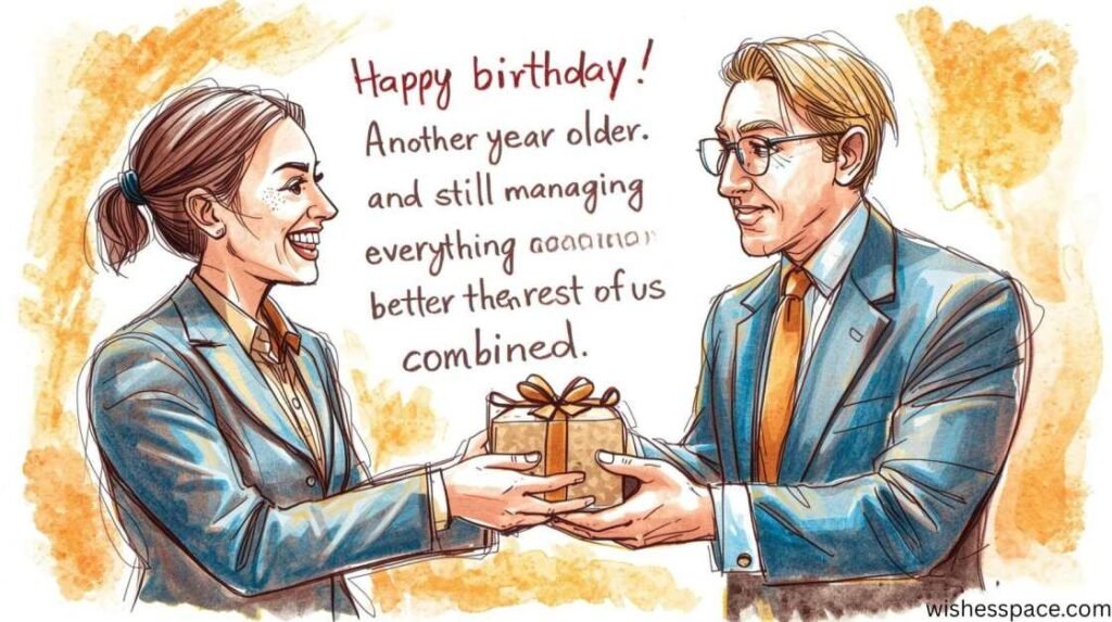 Funny Birthday Wishes for Your Boss