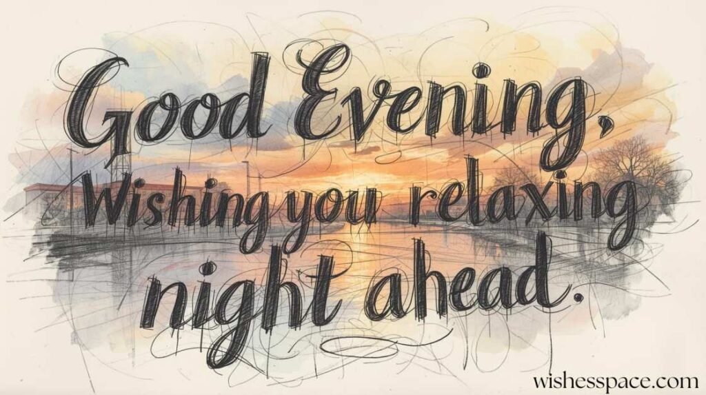 Good Evening Message to Make Your Best Friend Smile