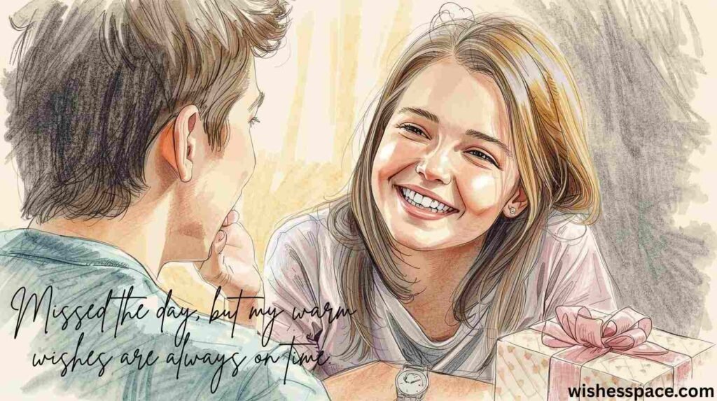 Short, Sweet & Cute Belated Birthday Messages