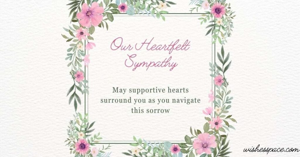 General Condolence Messages