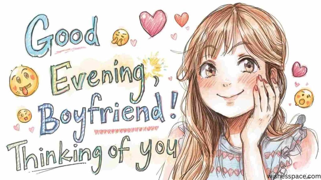 Good Evening Messages for Him in a Long-Distance Relationship