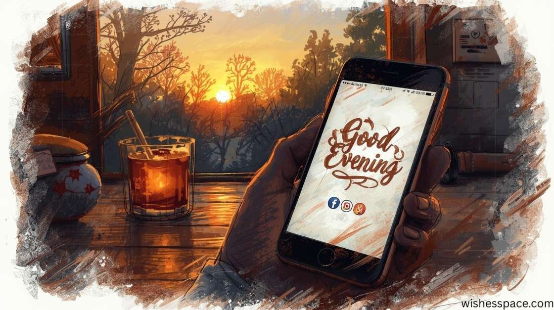Good Evening Messages for Social Media Friends