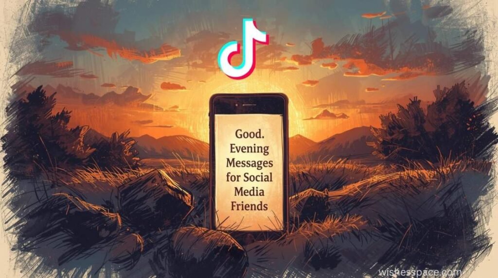 Good Evening Messages for TikTok