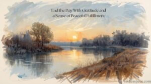 Peaceful Good Evening Quotes