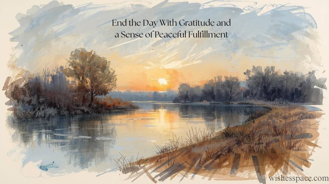 Peaceful Good Evening Quotes