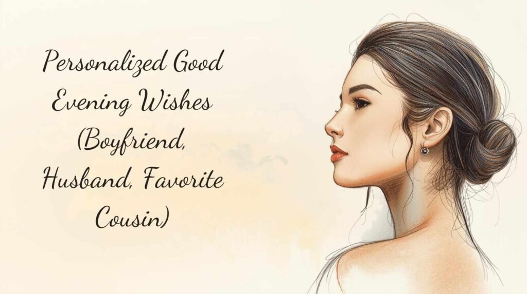 Personalized Good Evening Wishes (Boyfriend, Husband)